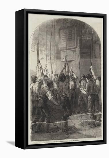 The Peace Rejoicings, Ringing the Bells-null-Framed Stretched Canvas