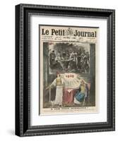 The Peace Treaty Avenges France for Her Loss of the Franco-Prussian War-Eugene Damblans-Framed Art Print