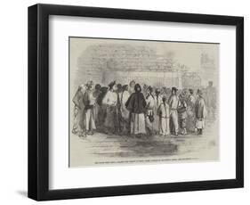 The Peace with China, Reading the Treaty at Pekin-Frederick John Skill-Framed Premium Giclee Print