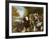 The Peaceable Kingdom, 1834-Edward Hicks-Framed Art Print