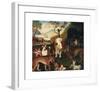 The Peaceable Kingdom-Edward Hicks-Framed Premium Giclee Print