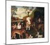 The Peaceable Kingdom-Edward Hicks-Mounted Premium Giclee Print