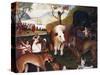 The Peaceable Kingdom-Edward Hicks-Stretched Canvas