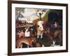 The Peaceable Kingdom-Edward Hicks-Framed Giclee Print