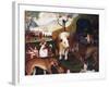 The Peaceable Kingdom-Edward Hicks-Framed Giclee Print