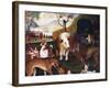 The Peaceable Kingdom-Edward Hicks-Framed Giclee Print