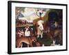 The Peaceable Kingdom-Edward Hicks-Framed Giclee Print