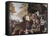 The Peaceable Kingdom-Edward Hicks-Framed Stretched Canvas