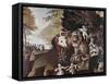 The Peaceable Kingdom-Edward Hicks-Framed Stretched Canvas