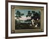 The Peaceable Kingdom-Edward Hicks-Framed Giclee Print