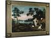 The Peaceable Kingdom-Edward Hicks-Stretched Canvas