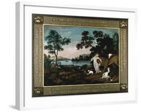 The Peaceable Kingdom-Edward Hicks-Framed Giclee Print