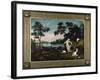 The Peaceable Kingdom-Edward Hicks-Framed Giclee Print