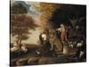 The Peaceable Kingdom-Edward Hicks-Stretched Canvas