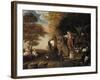 The Peaceable Kingdom-Edward Hicks-Framed Giclee Print