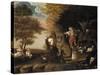 The Peaceable Kingdom-Edward Hicks-Stretched Canvas