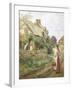 The Peaceful Village-Henry John Yeend King-Framed Giclee Print