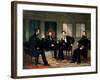 The Peacemakers, 1865-George Peter Alexander Healy-Framed Giclee Print