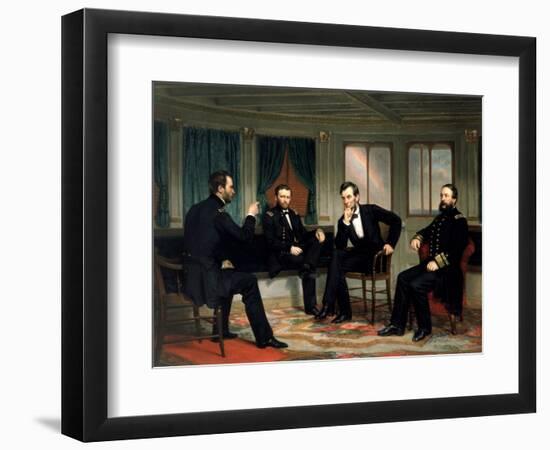 The Peacemakers-George P^A^ Healy-Framed Premium Giclee Print