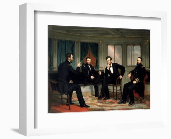 The Peacemakers-George P^A^ Healy-Framed Premium Giclee Print