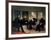 The Peacemakers-George P^A^ Healy-Framed Premium Giclee Print