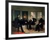 The Peacemakers-George P^A^ Healy-Framed Premium Giclee Print