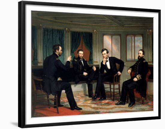 The Peacemakers-George P^A^ Healy-Framed Premium Giclee Print