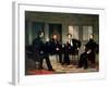 The Peacemakers-George P^A^ Healy-Framed Giclee Print