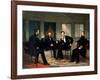 The Peacemakers-George P^A^ Healy-Framed Giclee Print