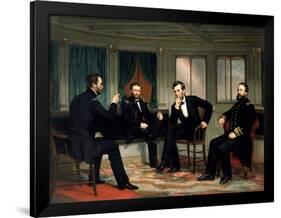 The Peacemakers-George P^A^ Healy-Framed Giclee Print