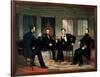 The Peacemakers-George P^A^ Healy-Framed Giclee Print