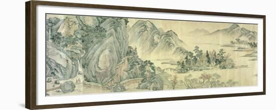 The Peach Blossom Spring-Wen Zhengming-Framed Premium Giclee Print