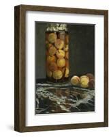 The Peach Glass, 1866-Claude Monet-Framed Giclee Print