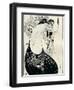 The Peacock Girl, 1893-Aubrey Beardsley-Framed Giclee Print