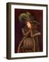 The peacock girl' by Kate Greenaway-Kate Greenaway-Framed Giclee Print