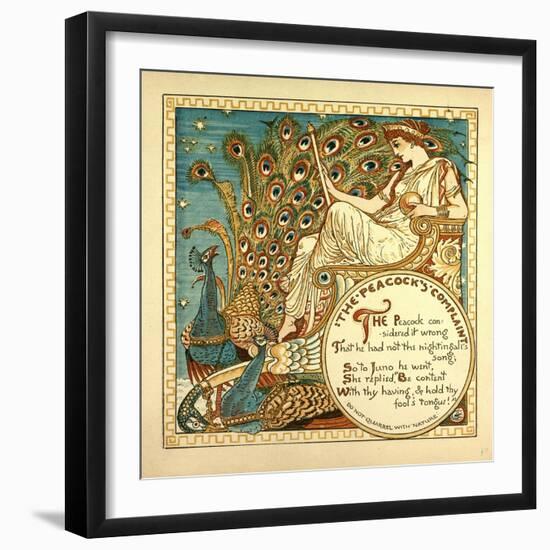 The Peacock's Complaint-null-Framed Giclee Print