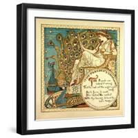 The Peacock's Complaint-null-Framed Giclee Print