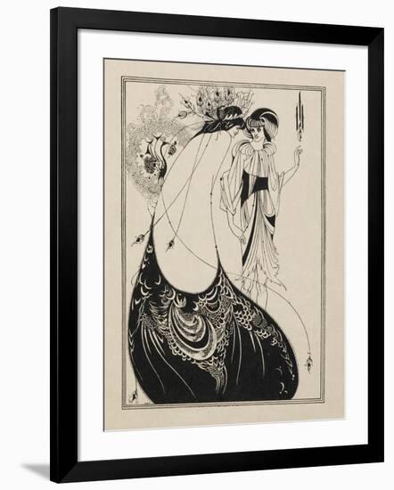 The Peacock Skirt. From Salome-null-Framed Giclee Print