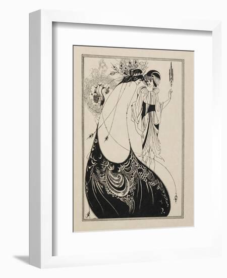 The Peacock Skirt. From Salome-null-Framed Giclee Print