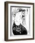 The Peacock Skirt-Aubrey Beardsley-Framed Photographic Print