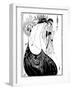 The Peacock Skirt-Aubrey Beardsley-Framed Photographic Print