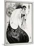 ' The Peacock Skirt-Aubrey Beardsley-Mounted Giclee Print