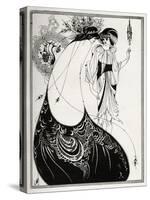 ' The Peacock Skirt-Aubrey Beardsley-Stretched Canvas
