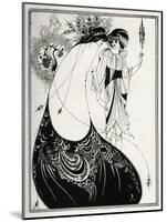 ' The Peacock Skirt-Aubrey Beardsley-Mounted Giclee Print