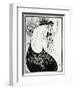 ' The Peacock Skirt-Aubrey Beardsley-Framed Giclee Print