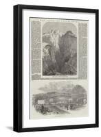 The Peak of Derbyshire-Myles Birket Foster-Framed Giclee Print