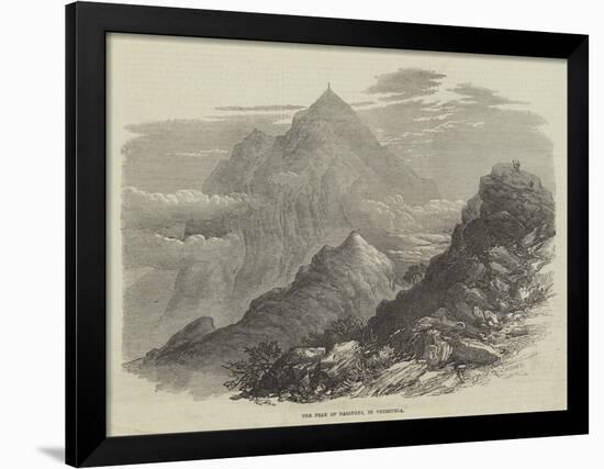 The Peak of Naiguata, in Venezuela-null-Framed Giclee Print