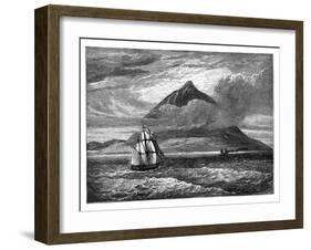 The Peak of Tenerife, Canary Islands, C1890-null-Framed Giclee Print