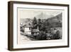 The Peak of Tenerife from Icod De Los Vinos, the Canary Islands-null-Framed Giclee Print