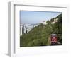 The Peak Tram Ascending Victoria Peak, Hong Kong, China-Ian Trower-Framed Photographic Print